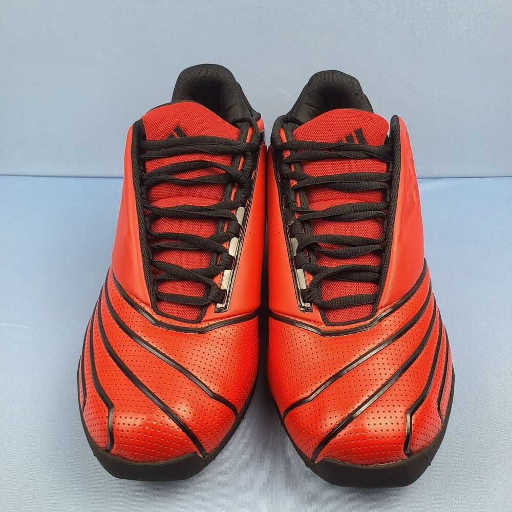 Adidas Basketball Shoes Mens Size 13 TMAC 2 Restomod Red Black GY2135 - Picture 6 of 13